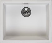 Évier simple Reginox Amsterdam - 50 x 40 cm - Blanc pur - Granit - R30837