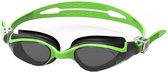 Swimtech Zwembril Quantum Junior Siliconen Zwart/groen One-size