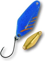 Trout Spoons Profi Olymp Ares - 2,8 g - Blauw/Oranje/Goud - 10 x 1 stuk
