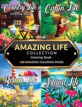 Amazing Life Collection Coloring Book - Coloring Book Cafe - Kleurboek voor volwassenen