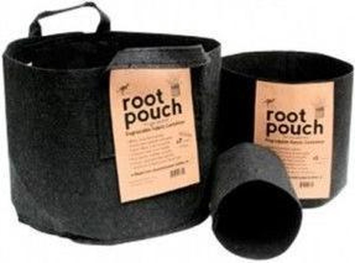 RootPouch BLACK 1 ltr Ø10x13cm 90gr/m2 50st/bundel