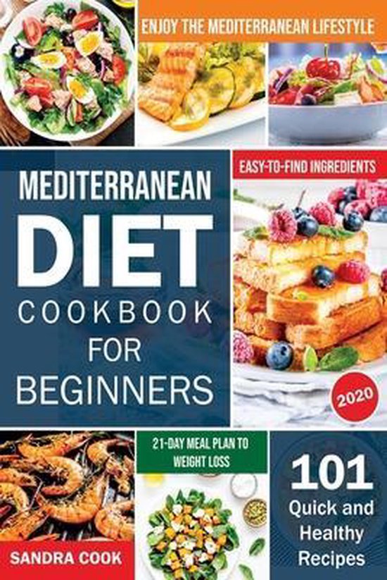 The Mediterranean Method- Mediterranean Diet Cookbook For Be ... - cover