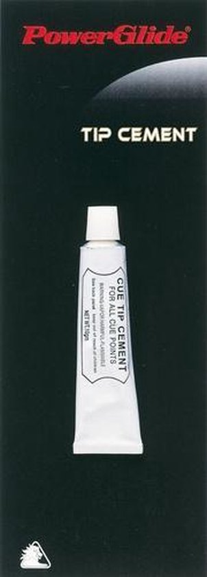 Powerglide Keu-lijm Tip Cement Synthetisch Wit