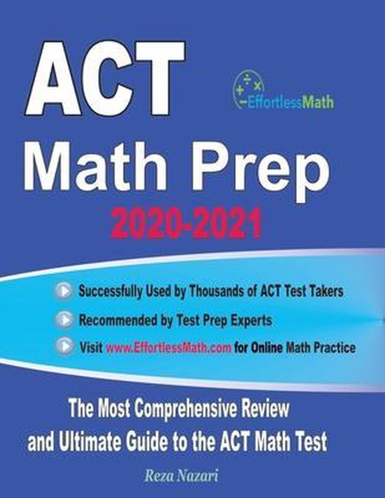 ACT Math Prep 2020-2021 - cover