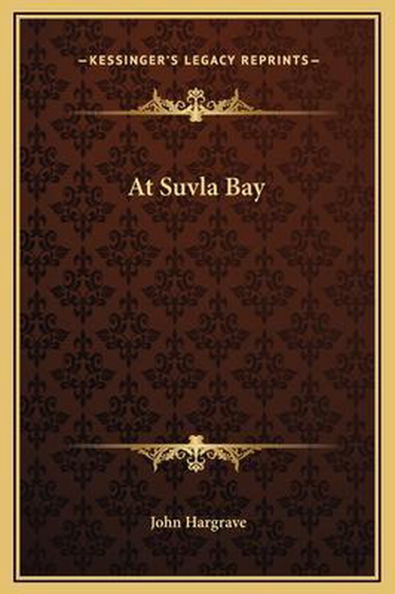 At Suvla Bay van John Hargrave