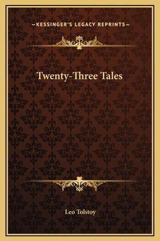 Twenty-Three Tales - cover