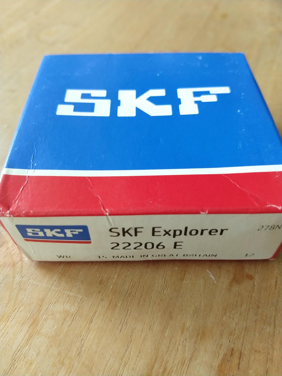 Lager SKF 22206-E Inwendige diam.: 30 mm Uitwendige diam.: 62 mm Breedte: 20 mm