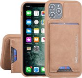 Apple iPhone 11 Pro UNIQ Accessory Green Housse de protection arrière Porte-cartes - 2 positions de visionnement - Similicuir