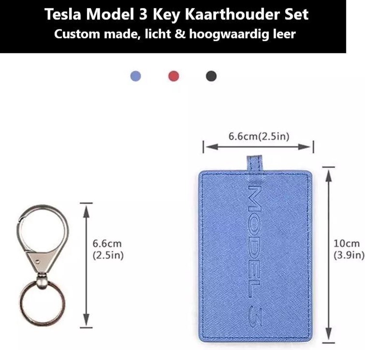 Tesla modèle 3 porte-carte clé porte-clé carte clé accessoires de voiture  pays-bas et