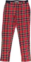 Garcia zachte rode slim fit broek valt ruim - Maat 152
