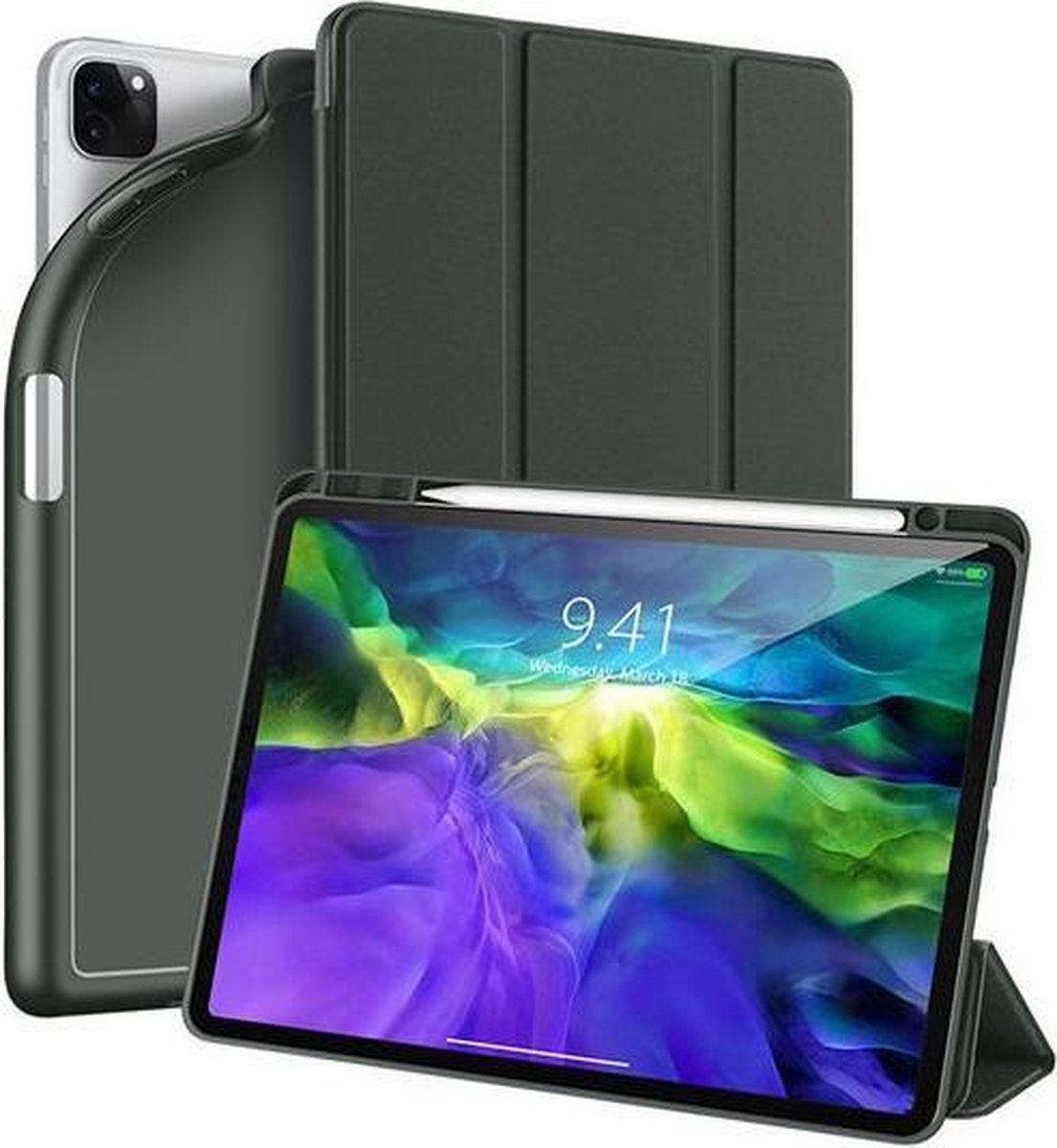 Dux Ducis Osom Series iPad Pro 11 (2018/2020) Hoes Tri-Fold Groen