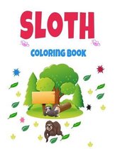 Sloth Coloring Book For Kids