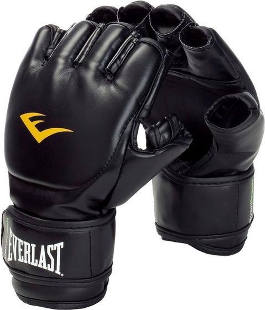 Everlast MMA Grappling Handschoenen - PU - Zwart - L/XL