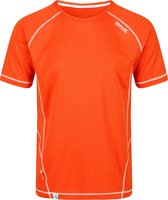 Regatta Virda II Vochtdoorvoerend T-Shirt Voor Heren Oranje Rood