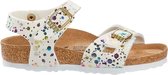 Birkenstock Rio Confetti narrow Confetti Meisjes Sandalen - White - Maat 29