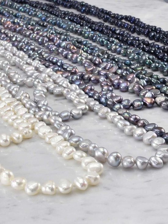 Valero Pearls Dames Collier zoetwater gekweekte Parels in