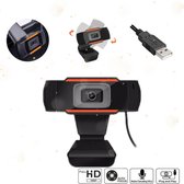 Incom Full HD Webcam (1920x1080p) - USB aansluiting - Ingebouwde speakers - Ruisonderdrukking - Autofocus - webcam voor computer & laptop