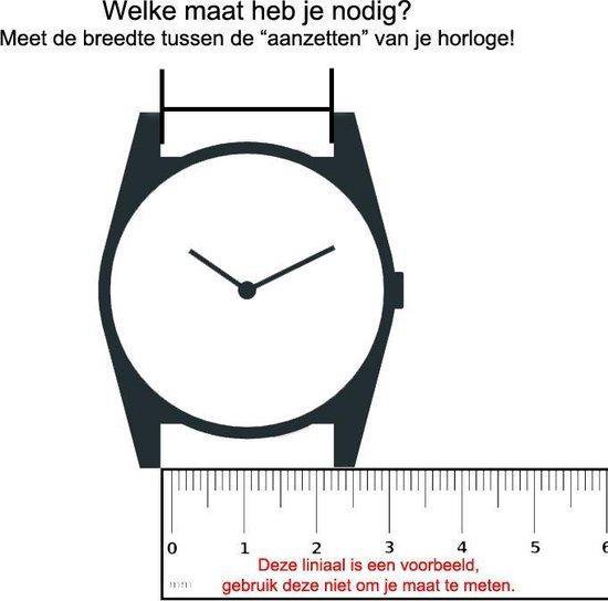 NATO Horlogeband G10 Military Nylon Strap Zwart 16mm - NATOS.com