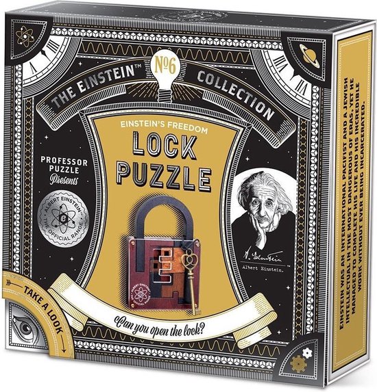 Afbeelding van het spel Asmodee Einstein Lock Puzzle -