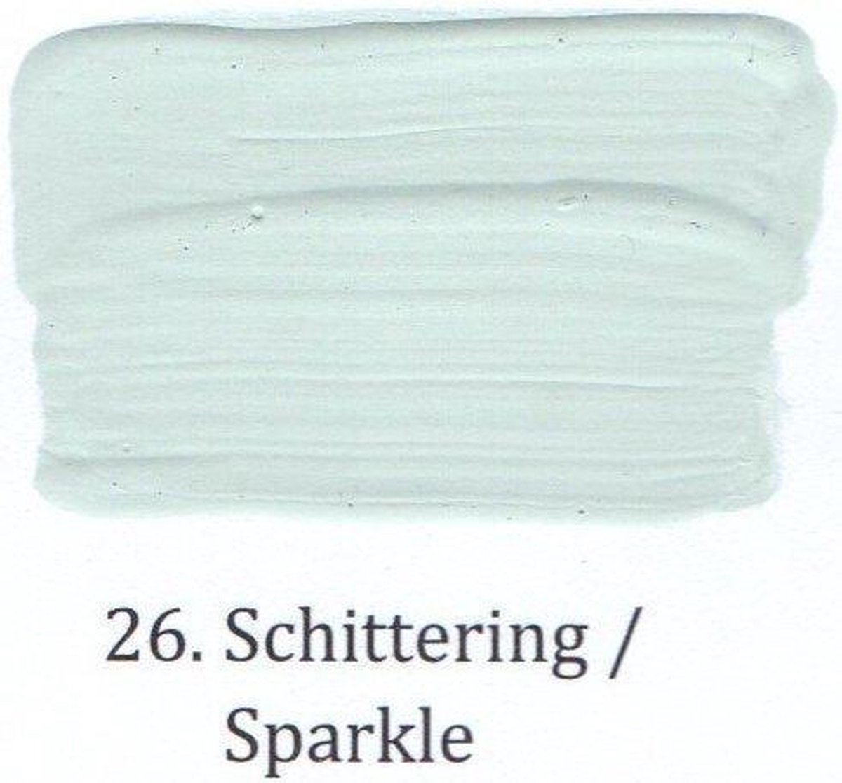 Matte muurverf 2,5 ltr 26- Schittering