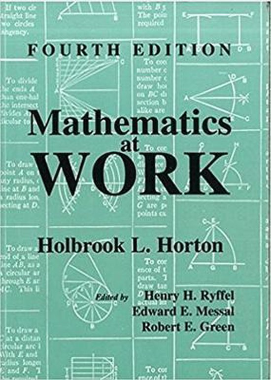 Omslag van Mathematics at Work