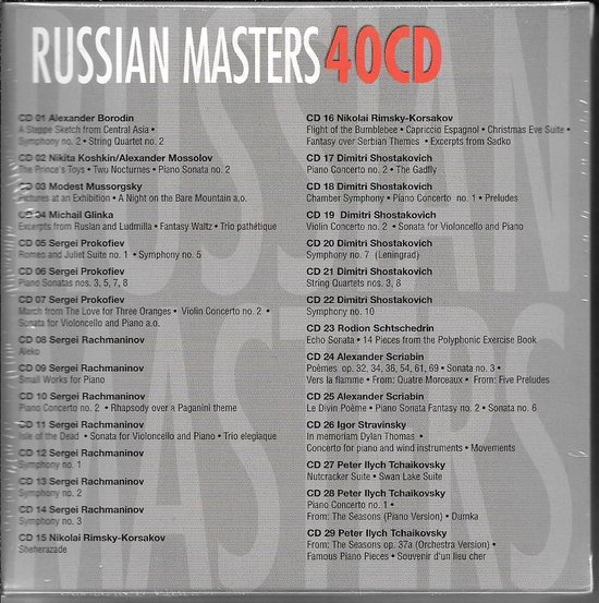 Russian Masters, Various | CD (album) | Muziek | bol.com