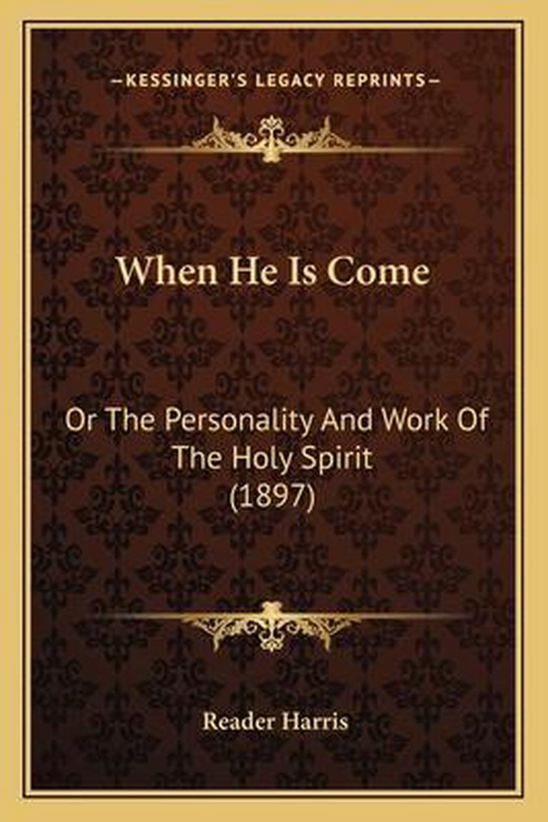 When He Is Come van Reader Harris