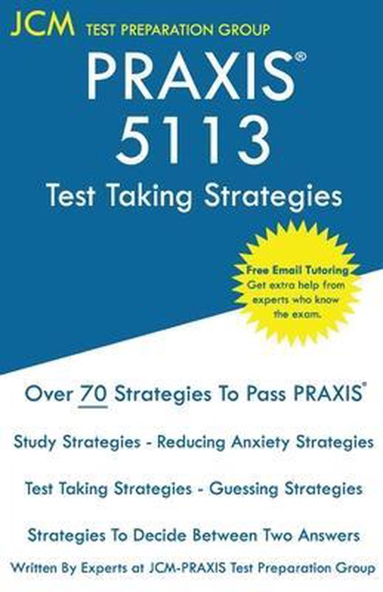 PRAXIS 5113 Test Taking Strategies - cover