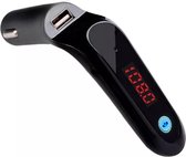 Auto Bluetooth Transmitter - Carkit - USB - Handsfree bellen - SD Card Ondersteuning - Zwart