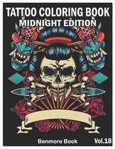 Tattoo Coloring Book Midnight Edition