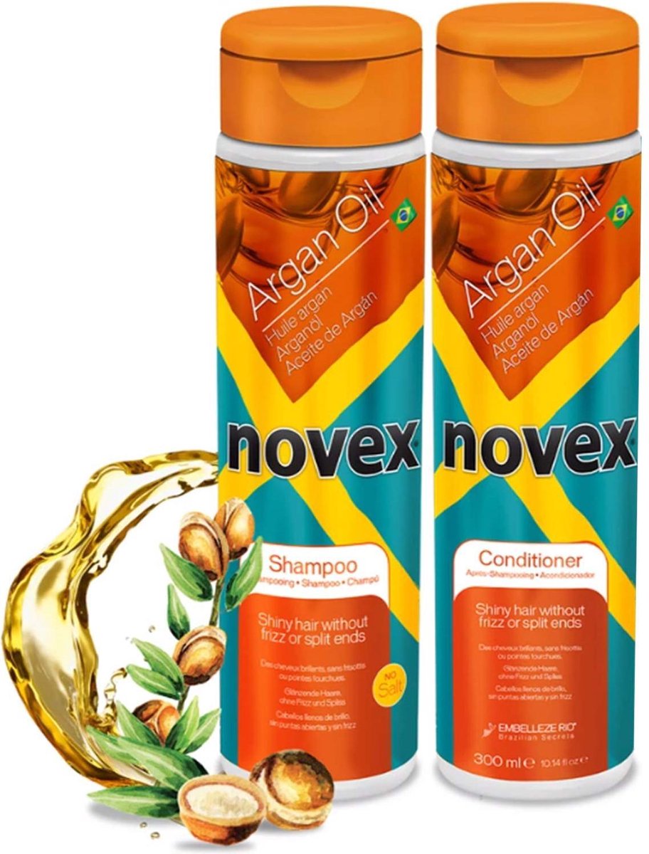 Novex: Shampoo and Conditioner Bundle Sets (Argan Oil)