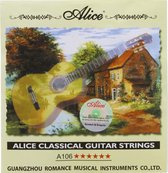 Klassieke Gitaar Snaren Set - Snarenset voor Klassieke Gitaar (6 stuks/EBGDAE)- verzilverd- Alice® A106-H