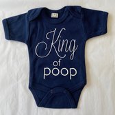 romper - King of poop - 12 maanden