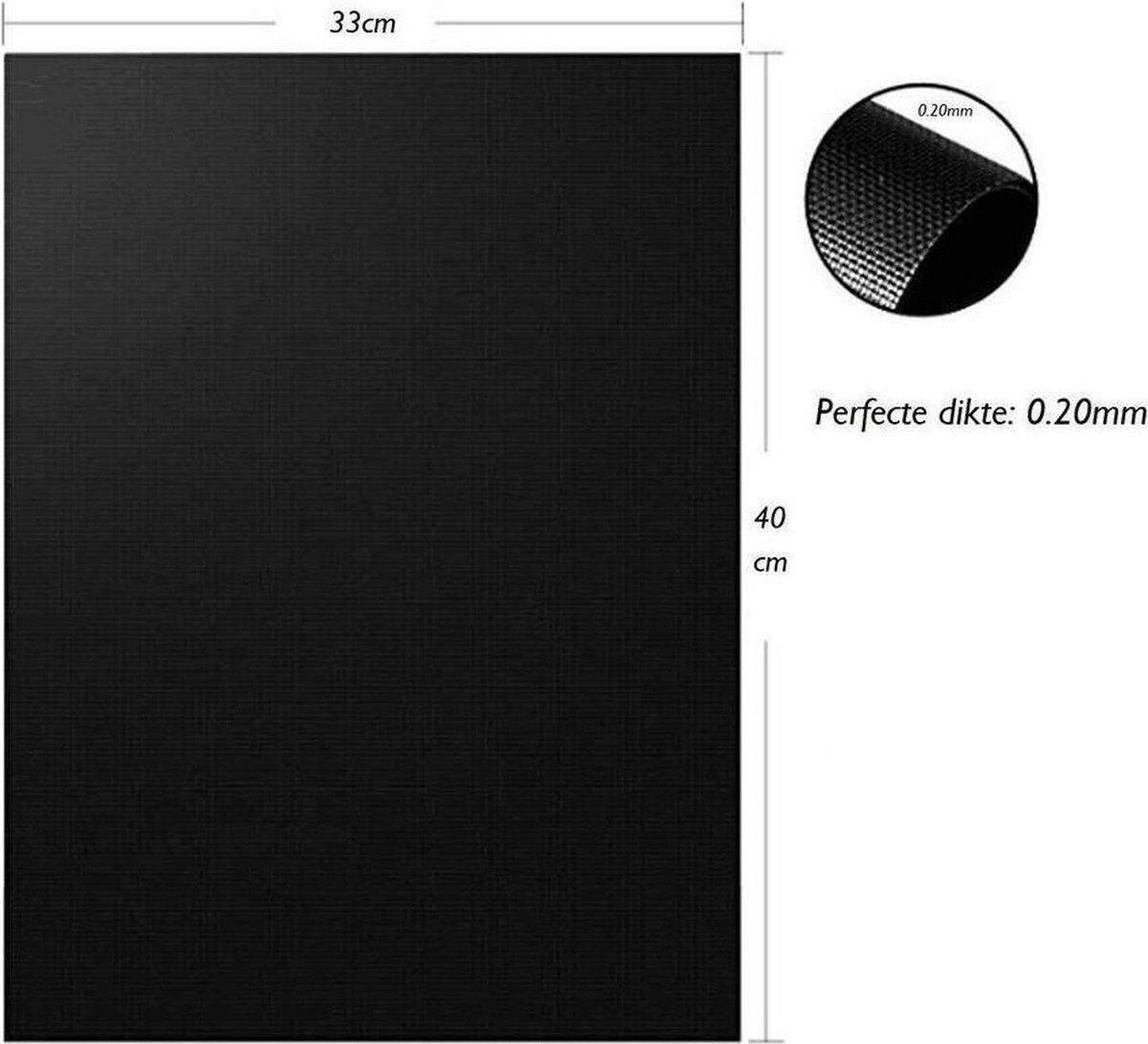 Quality&kitchen 3stuk Grill Mat grill mat grill mat voor bbq BBQ