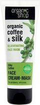 Organic Shop Coffee & Silk Face Mask - 75 ml