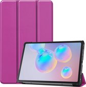 LUQ® Samsung Galaxy Tab S6 Lite Cover Book Housse - Violet