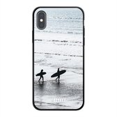 iPhone Xs Hoesje TPU Case - Surfing #ffffff