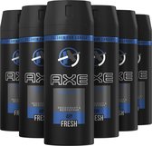 Axe Anarchy Bodyspray Deodorant - 6 x 150 ml - Voordeelverpakking