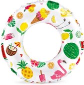 Zwemband 61cm | Intex | Tropical | Tropisch | Kids | Hoge kwaliteit | Flamingo - Ananas - Meloen - IJsjes - Citroen - Kokosnoot - Fruit opdruk