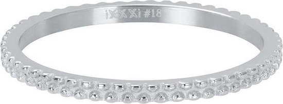 Bijoux iXXXi - Rondelle - Couleur argentée - Caviar - 2mm