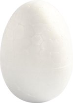 Eieren, h: 4,8 cm, styropor, 100 stuks