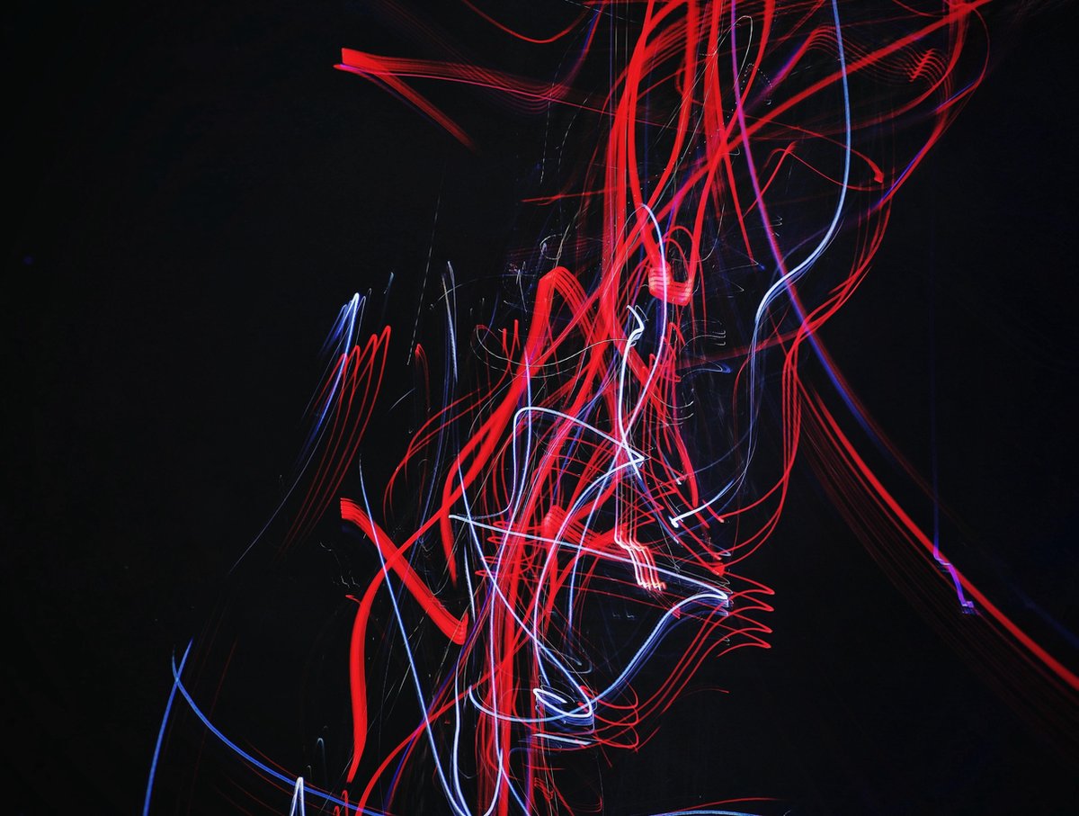 Abstract canvas voor aan de muur