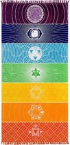 Chakra kleed - Meditatiekleed - Wandkleed - Decoratie 150x70CM