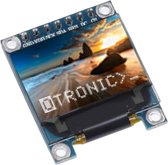 OTRONIC® Mini OLED display RGB Full Color 0.95 inch 96x64 pixels SPI voor Arduino / ESP32 / ESP8266