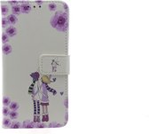 Print hoesje voor Samsung Galaxy A5(2016) - Book Case - Pasjeshouder - Magneetsluiting (A510)