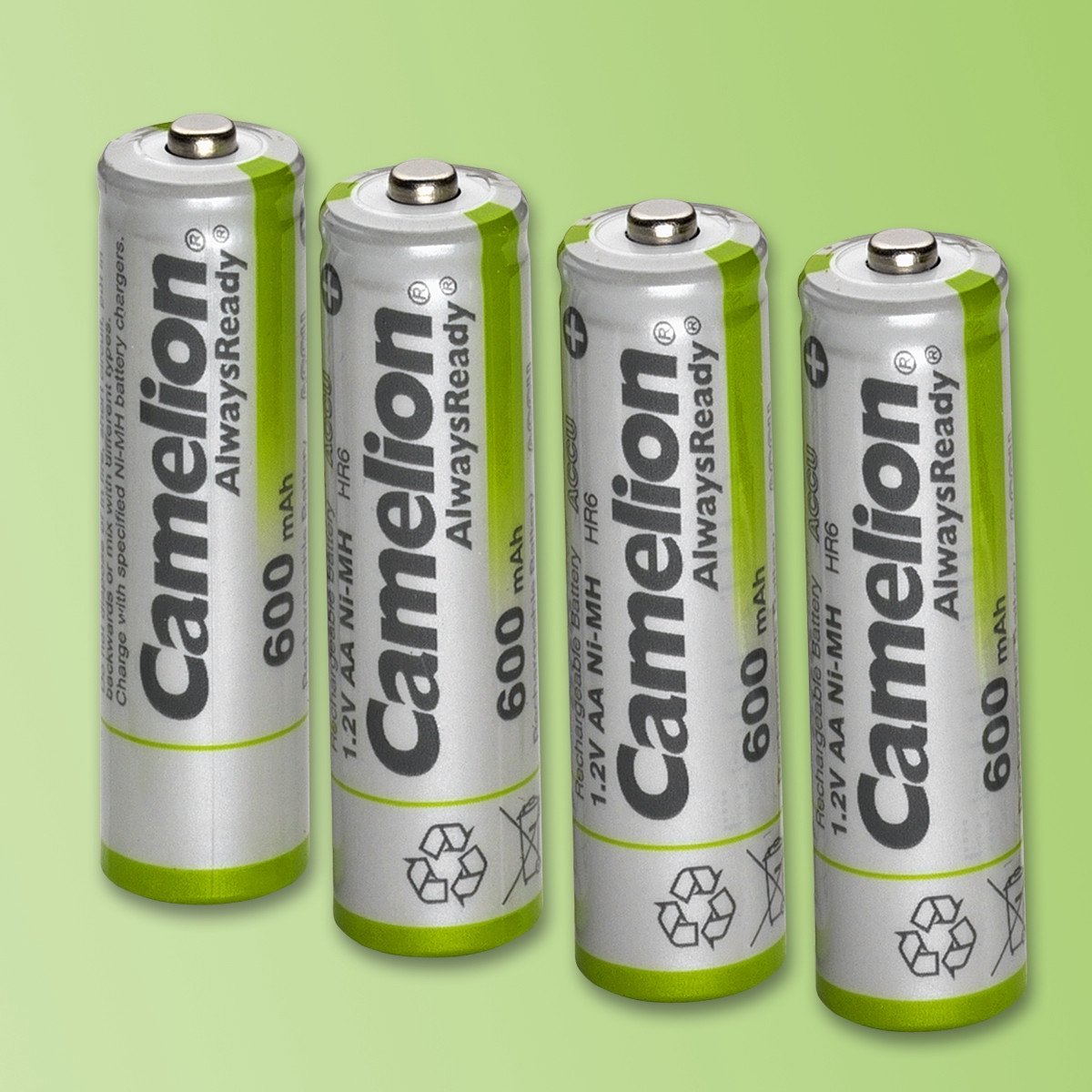 Camelion AlwaysReady Solar NiMH Batterij Micro (AAA) met 600mAh - 4 stuks |  bol.com