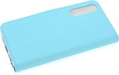 Blauw hoesje Huawei P30 Book Case - Pasjeshouder - Magneetsluiting