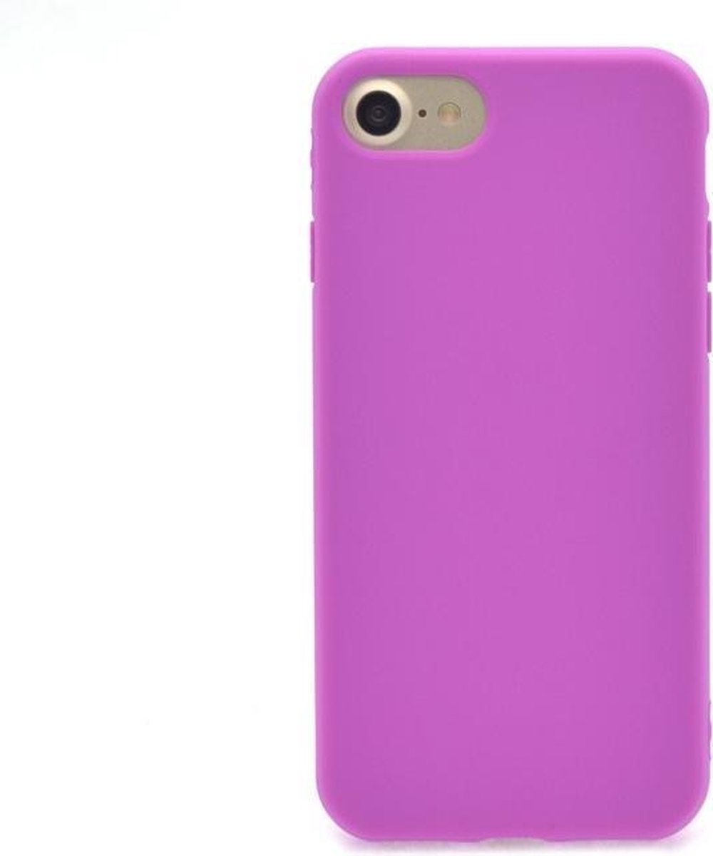 Backcover hoesje voor Apple iPhone 7- Apple iPhone 8 - Paars- 8719273271193