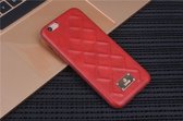 UNIQ Accessory iPhone 6 Kunstleer Hard Case Back cover - Rood- 8719273284995