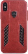 Backcover hoesje voor Apple iPhone X- Apple iPhone Xs - Rood- 8719273284230